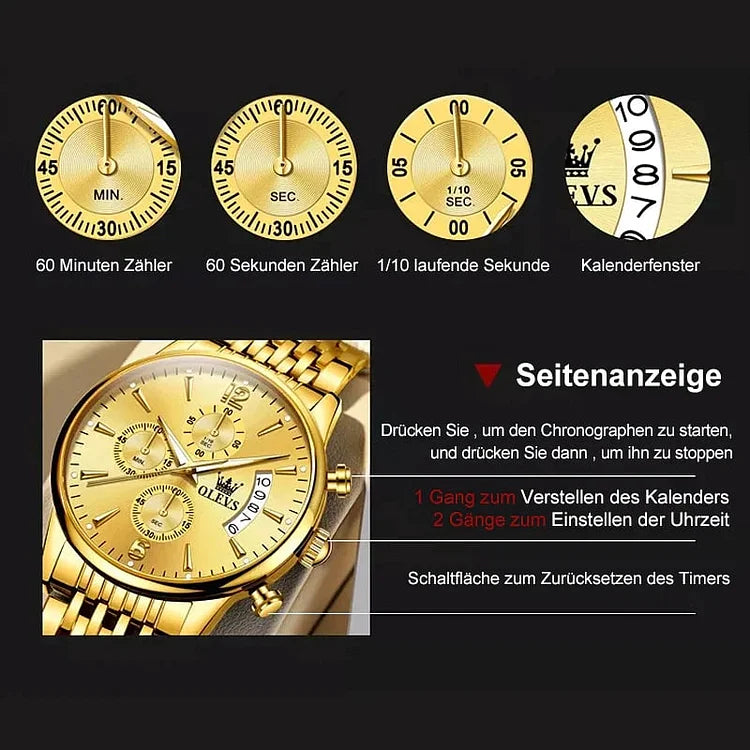 Luxury automatic mechanical watch