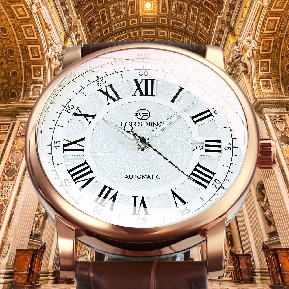 Luxury Classic Leather Watch