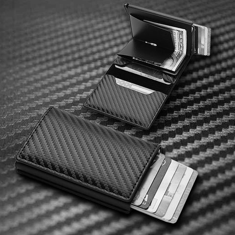 Slim anti-theft wallet